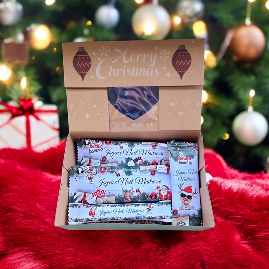 Coffret Noël 4 produits Maitresse - Maitre - Nounou - Atsem