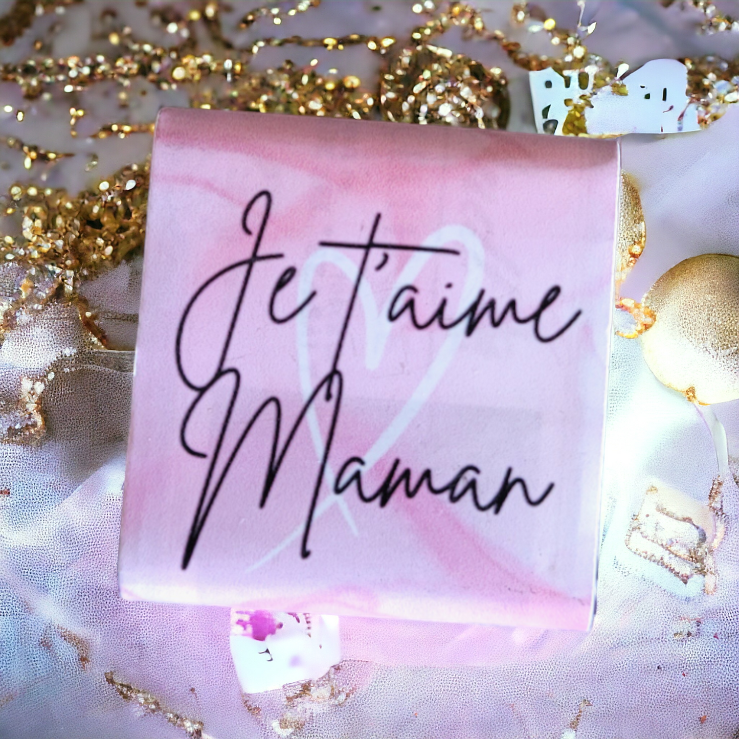 Coffret bonne fête Maman Coeur