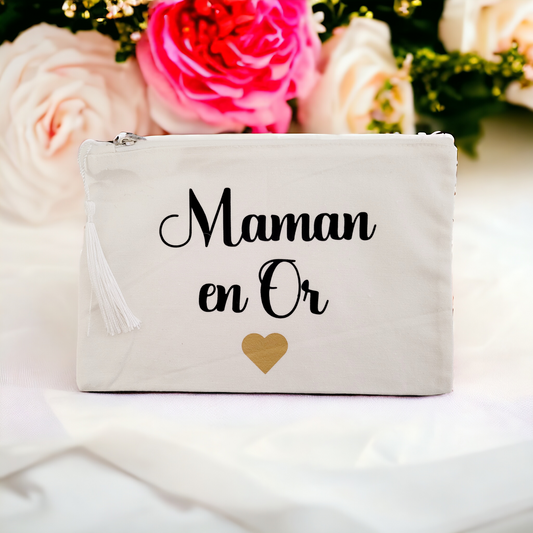 Trousse maman en or