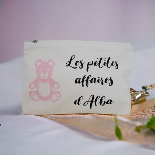 Trousse " les petites affaires de..."