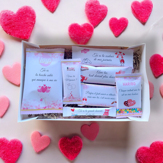 Coffret chocolats demande en mariage ♡