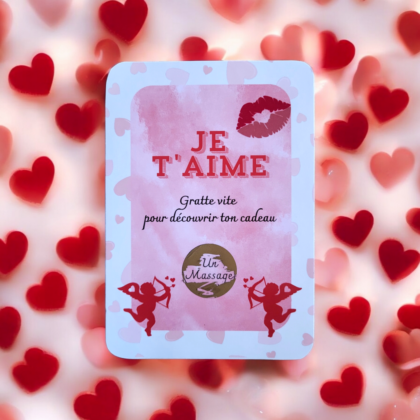 Carte à gratter Je T'aime